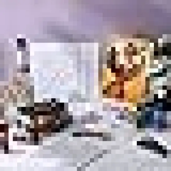 Painting DlY Acrylic Paint Set Canvas Panels Wood Easel {2}