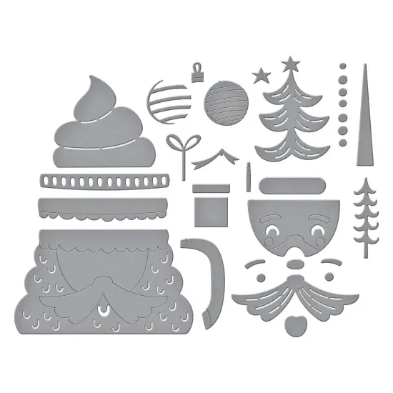 Spellbinders Etched Dies From Wonderland-Cocoa Wonderland {2}