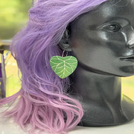 TROPICAL PALM LEAF CLAY CUTTER {1}