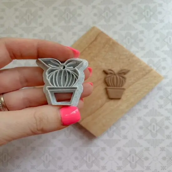 Cactus Bandana Clay Cutter {3}