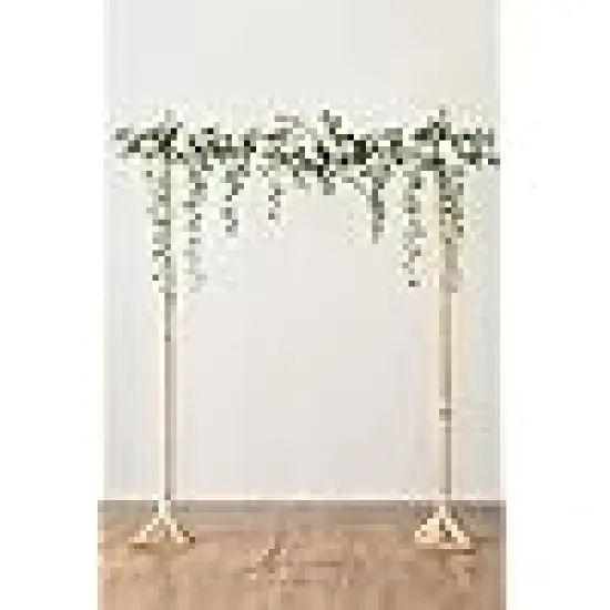 Ceremony Reception Hanging Eucalyptus Rose Arbor Arrangement Outdoor Party Swag Home Decorations {2}