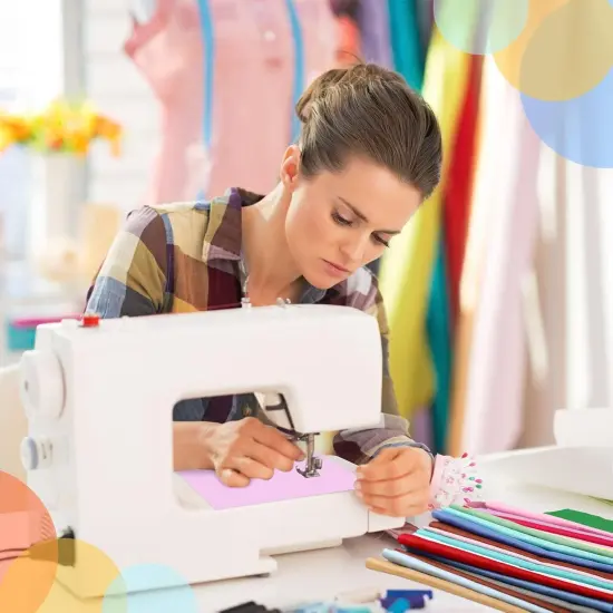 120 Pcs 10 x 10 Inch Solid Multicolor Cotton Precut Fabric Bundles {5}