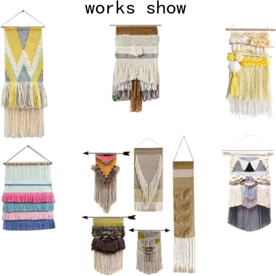 1.3inches - Wooden Multi-Craft Weaving Loom Large Frame {4}