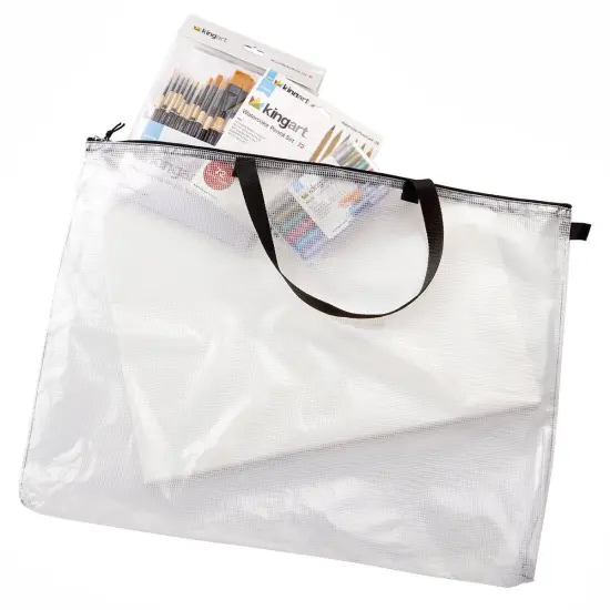 KINGART&reg; Vinyl Mesh Bag 20" X 25" {2}