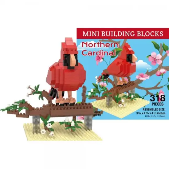 Mini Building Blocks - Cardinal {5}