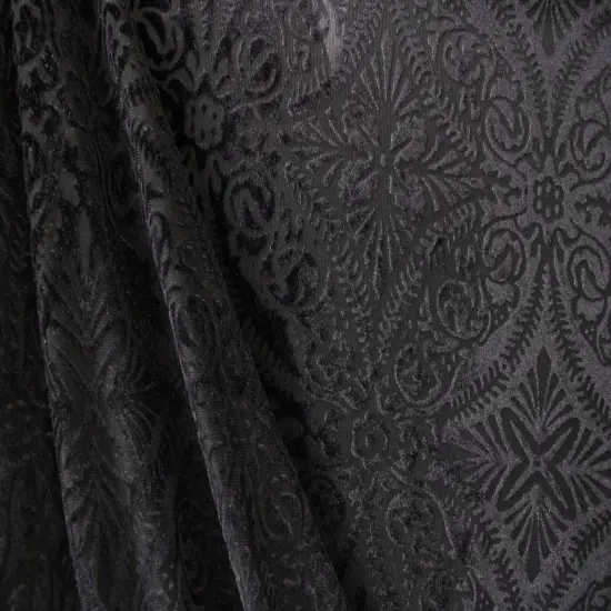 1 Yard Lili Damask Fabric Multipurpose 36" x 60" White {3}