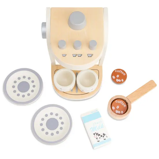 New Classic Toys Coffee Maker Off-White {6}