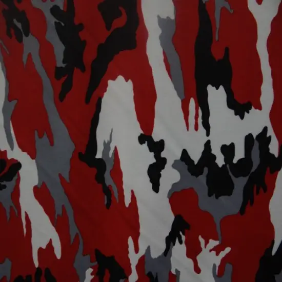 1 Yard Crimson Shadow Camouflage Stretch Fabric for Swimwear Dance Costumes Activewear and Creative Apparel 58"/60" Width {2}