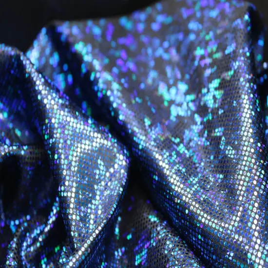 1 Yard Shattered Glass Spandex Fabric for Costumes Dancewear Leggings Activewear Projects (58"/60" )Inches Wide Teal {7}