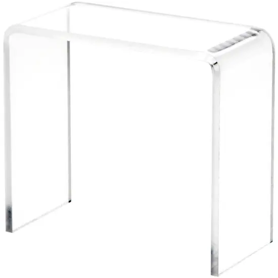 Plymor Clear Acrylic Vertical Rectangular Display Riser, 3" H x 3" W x 1.5" D (3/32" thick) {1}