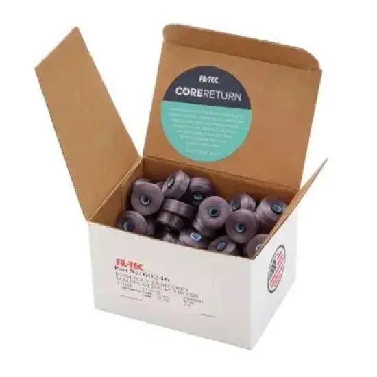 Lead Grey Magna-Glide Classic #60 Bobbin Box (Case of 72) {4}