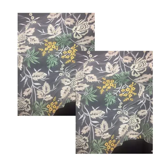 1 Yard Luxury English Net Lace with French Design & Flat Sequins 54 Inches Wide {4}