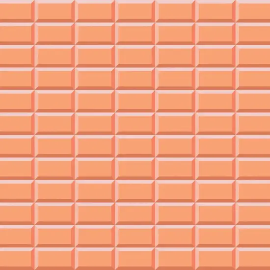 Orange 3D Block Gift Wrap {2}