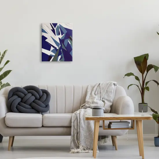 Stupell Industries Warping Polygons Dynamic Geometric Illustration Modern Abstraction Canvas Design By Lori Dubois {2}