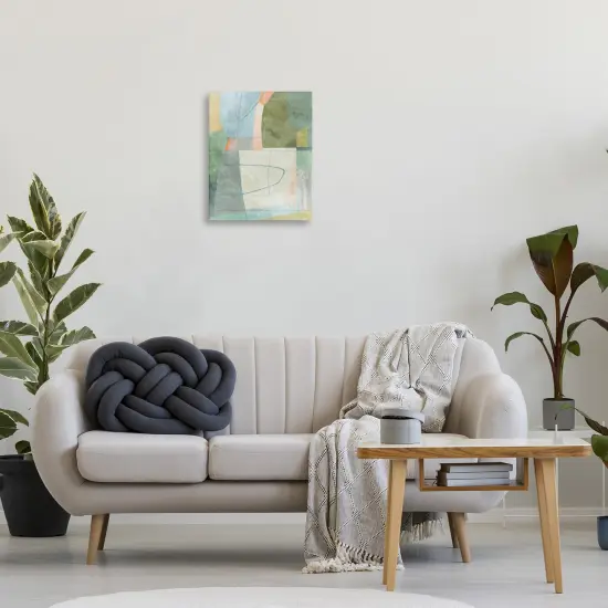 Stupell Industries Scribble on Shapes Canvas Wall Art Design by Suzanne Nicoll {2}