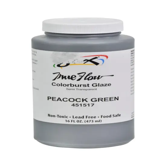 Sax Colorburst Glaze, Peacock Green, 1 Pint {3}