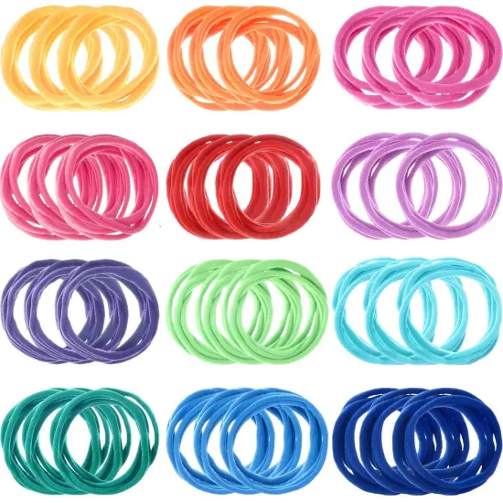12 Colors Potholder Weaving Loom Loops Bulk Weaving Craft Loops with Multiple Colors for DIY Crafts Supplies Compatible with 7 Inch Weaving Loom(192 Pieces) {1}