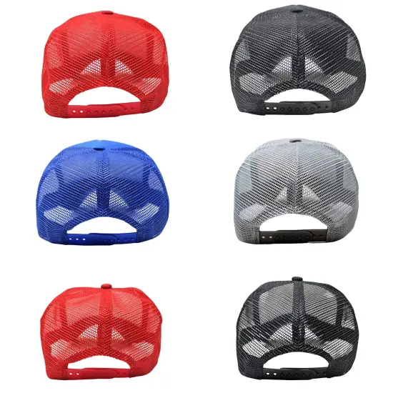 6-Pack Trucker Hat Adjustable Cap {3}