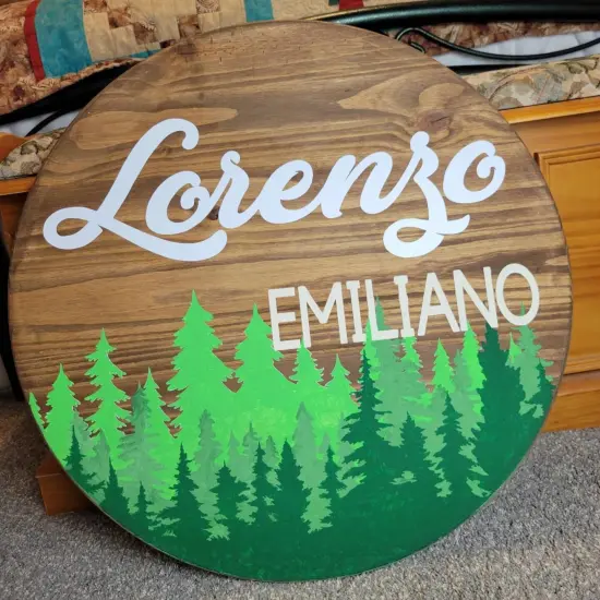 Pine Tree Stencils Tree Stencil Forest Stencil Wood Burning Stencils Patterns Reusable Drawing Templates for Painting on Wood Wall Fabric Furniture {2}