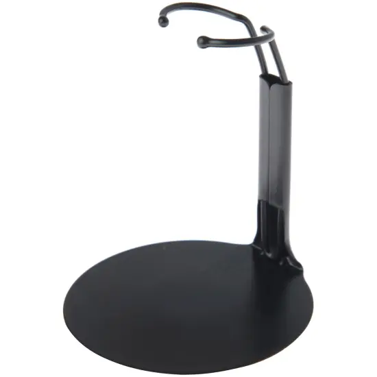 Plymor DSP-30B Black Adjustable Action Figure Stand, fits 6 and 6.5 inch Action Figures, Waist is 1.25" - 1.5" wide, 3.25" - 4" around {1}