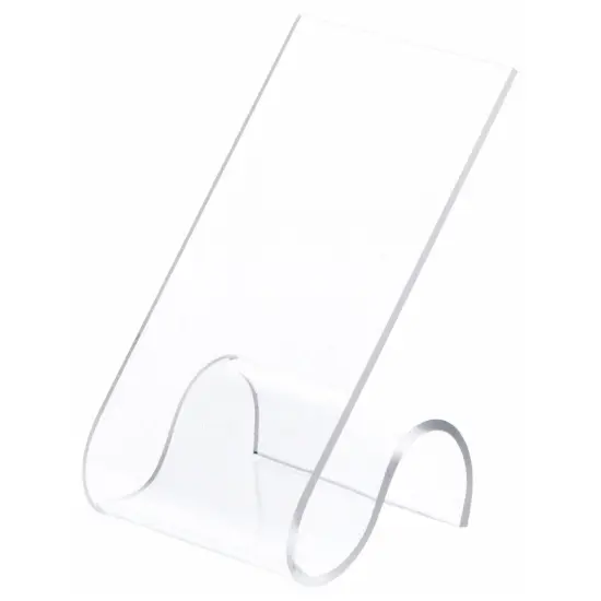 Plymor Clear Acrylic Shoe Display Rest, 3" W x 3.75" D x 4.75" H {2}