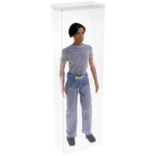 DollSafe Clear Folding Display Box for 17-18.5 inch Dolls and Action Figures, 6" W x 3" D x 19" H {3}