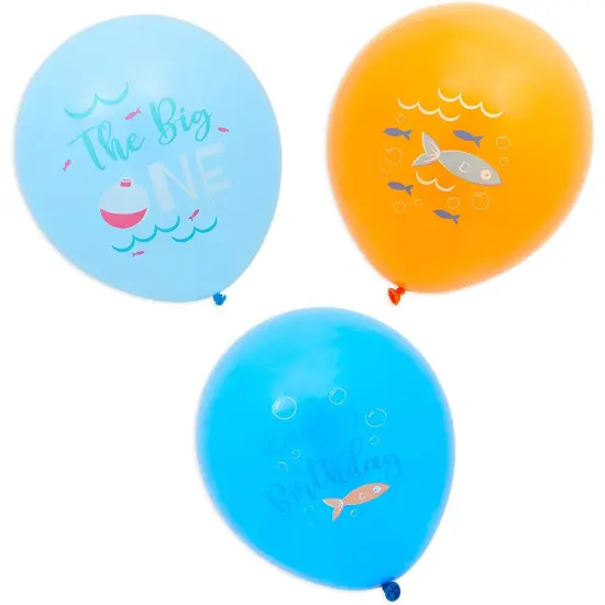 The Big One Balloons for 1st Birthday Party, Ofishally 1 Decorations (61 Pieces) Multicolor {4}