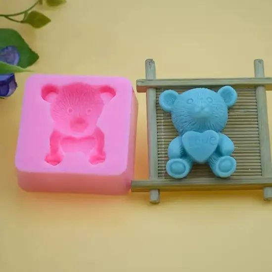 Food Grade Silicone Bear Mold for Homemade Chocolates and Candy Treats {3}