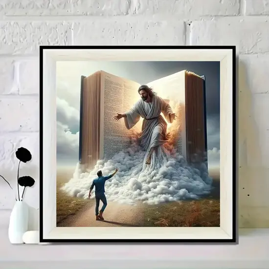 Jesus 5D Diamond Painting Dots Art Kits {3}