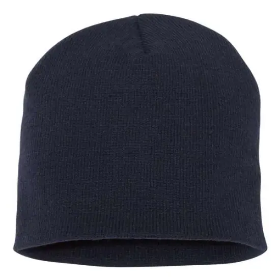 YP Classics&reg; 8.5" Beanie Cozy Fit Navy {1}