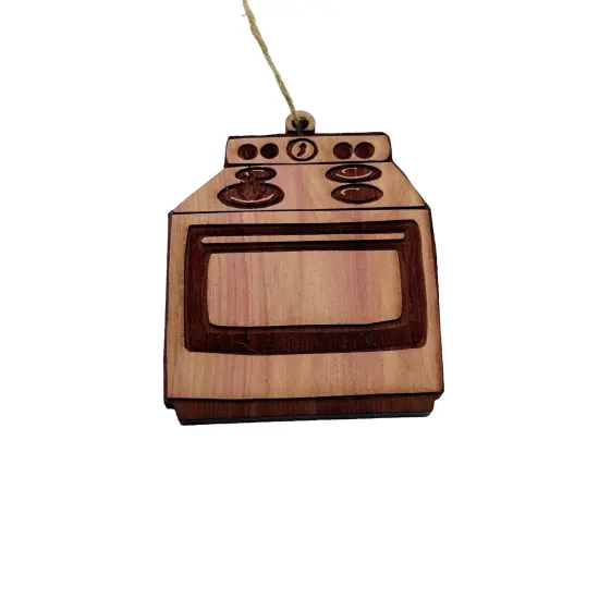 Stove - Cedar Ornament {6}