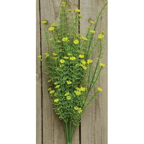 20" Yellow Astilbe Bush with Lush Green Stems Perfect for Decorating Any Area {2}