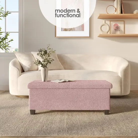 StorageBud Ottoman with Storage for Living Room {2}