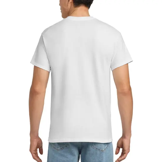 Gildan Ultra Cotton Pocket T-Shirt for Men's White {3}