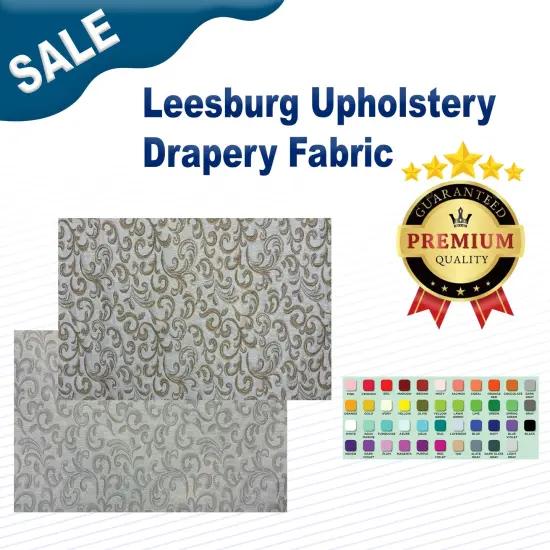 Leesburg Upholstery & Drapery Fabric Pebble {2}