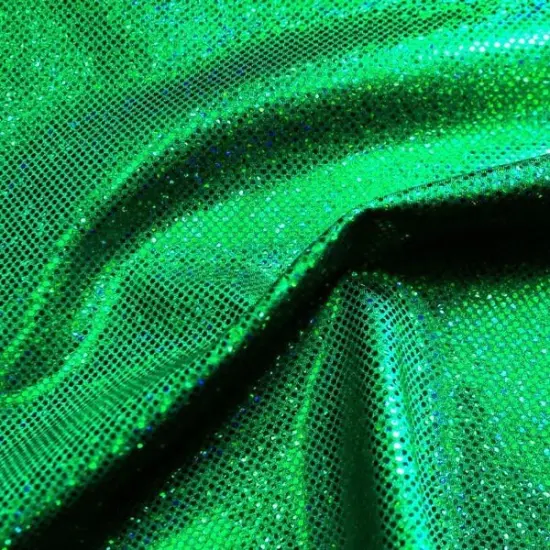Sparkles Foiled Spandex Fabric 4 Way Stretch Nylon for Dancewear, Gymnastics & Costumes Amethyst/Purple {5}