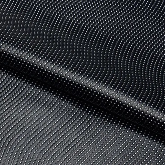 Hipster Swirl PU Coated Spandex Fabric {1}