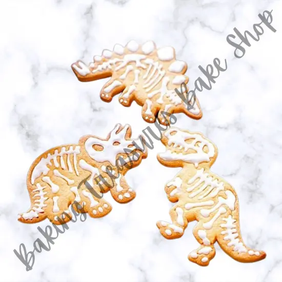Dinosaur Cookies Cutter & Embosser Set {2}