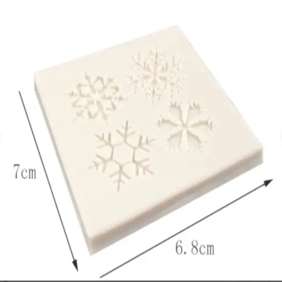 Snowflake Silicone mold {3}