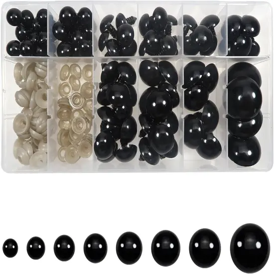 150pcs Large Safety Eyes for Crochet {1}