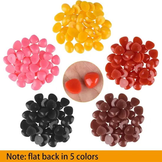 1028 Pcs Plastic Safety Eyes and Noses Kit {2}