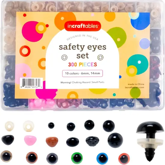 Safety Eyes for Amigurumi (300pcs Set) {1}