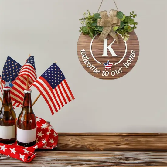 Interchangeable Seasonal Monogram Letter {4}