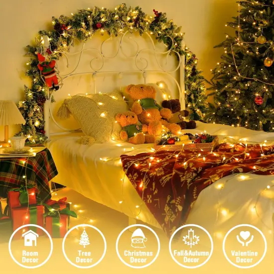 White Christmas Lights - Warm White {3}