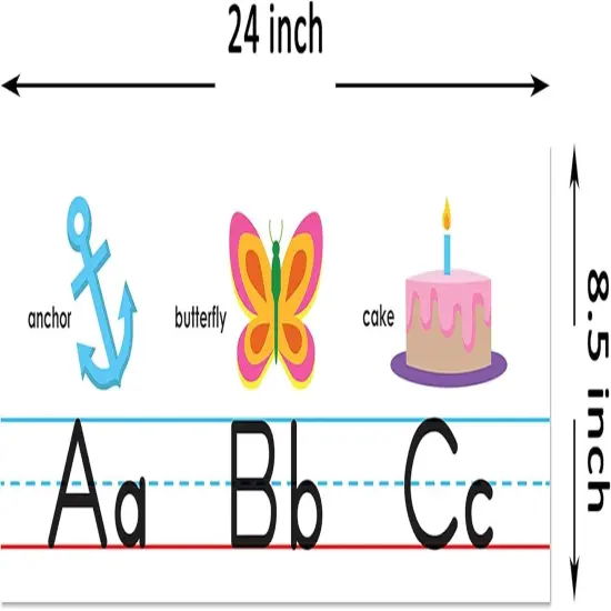 Alphabet Line for Classroom Wall (Each 24 inch x 8.5 inch) {3}