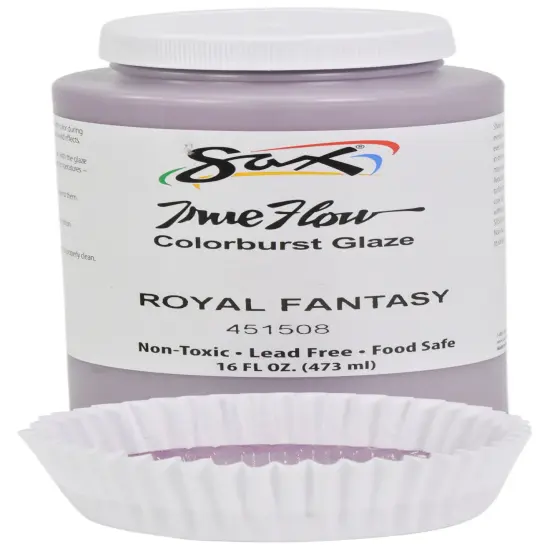 Sax Colorburst Glaze, Royal Fantasy, 1 Pint {2}