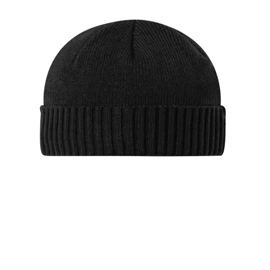 Port Authority&reg; Rib Knit Cuff Beanie Deep Smoke {3}