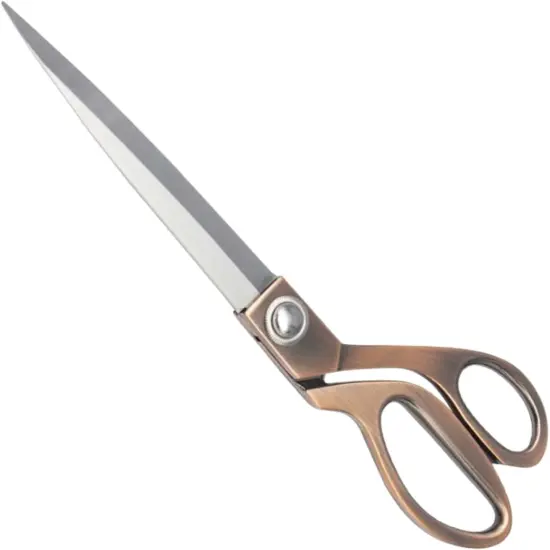 10.5'' Copper Fabric Scissors Stainless Steel sharp Tailor Scissors clothing scissors Professional Heavy Duty Dressmaking Shears Sewing Tailor {1}