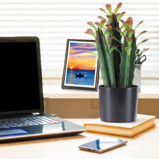 Artificial Plants for Indoor & Outdoor Home Decor, Bathroom, Kitchen, Shelf, Office {5}