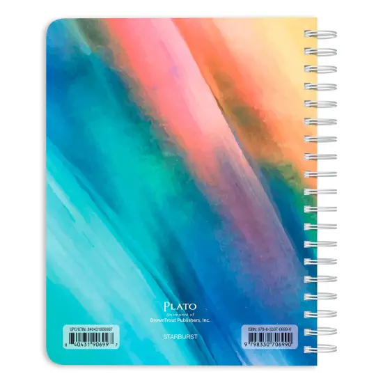 Starburst | 2026 6 x 7.75 Inch 18 Months Weekly Desk Planner | Foil Stamped Cover | July 2025 - December 2026 {2}